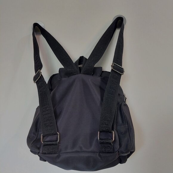 GFF Gianfranco Ferre Vintage Black Nylon Backpack - Picture 3 of 12